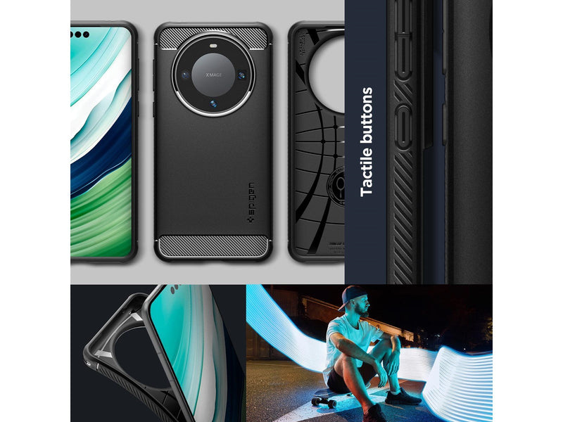 Spigen Rugged Armor - black - Huawei Mate 60 Pro