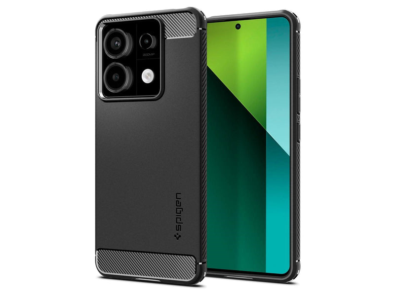 Spigen Rugged Armor - matte black - Xiaomi Redmi Note 13 Pro 5G / POCO X6 5G