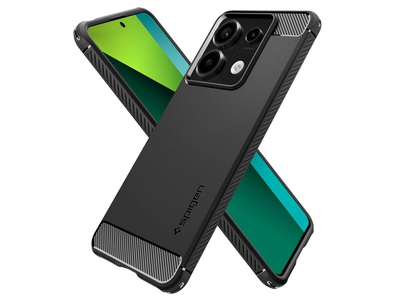 Spigen Rugged Armor - matte black - Xiaomi Redmi Note 13 Pro 5G / POCO X6 5G