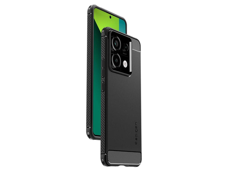 Spigen Rugged Armor - matte black - Xiaomi Redmi Note 13 Pro 5G / POCO X6 5G