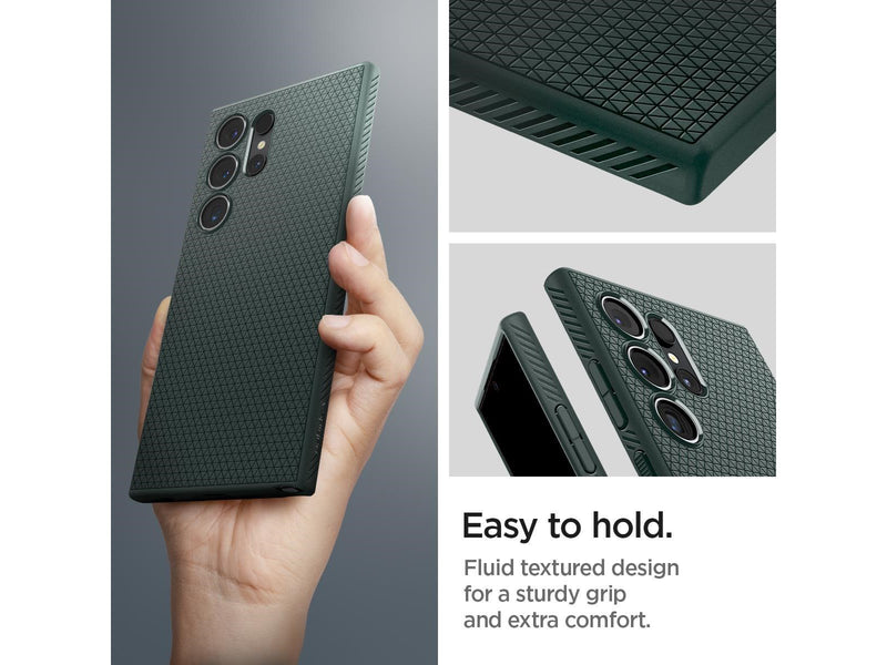 Spigen Liquid Air - abyss green - Samsung Galaxy S24 Ultra