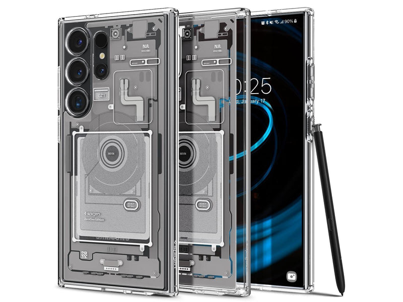 Spigen Ultra Hybrid - zero one white - Samsung Galaxy S24 Ultra