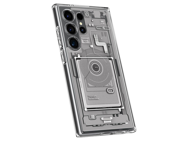 Spigen Ultra Hybrid - zero one white - Samsung Galaxy S24 Ultra