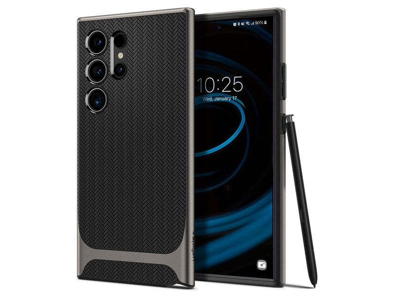 Spigen Neo Hybrid - gunmetal - Samsung Galaxy S24 Ultra