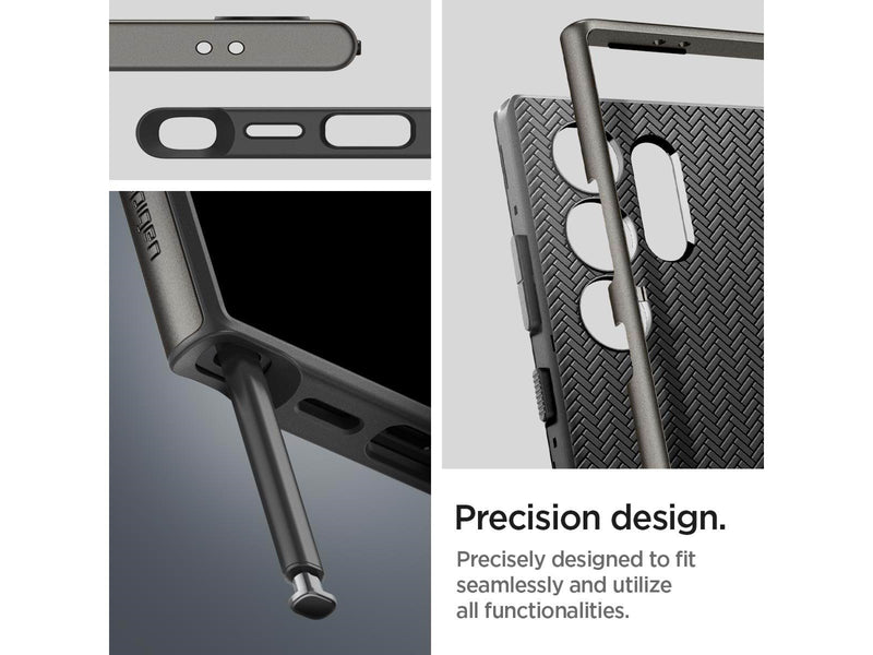 Spigen Neo Hybrid - gunmetal - Samsung Galaxy S24 Ultra