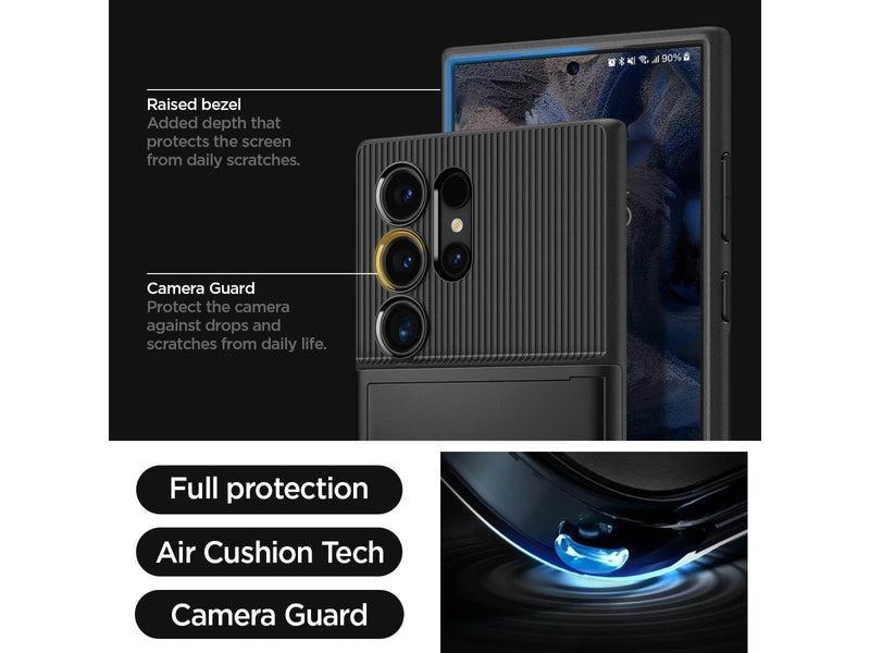 Spigen Slim Armor CS - black - Samsung Galaxy S24 Ultra