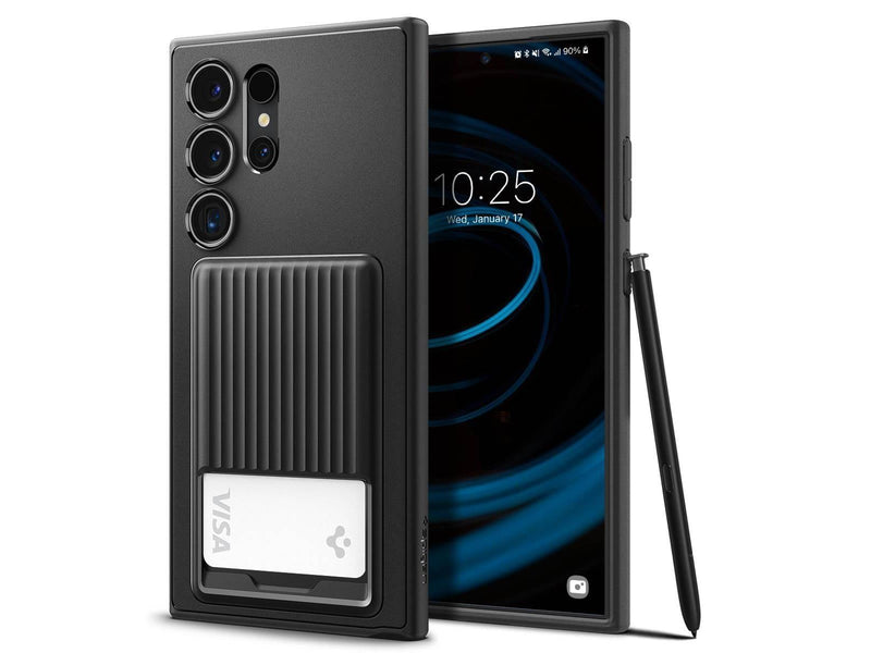 Spigen Liquid Slot - matte black - Samsung Galaxy S24 Ultra