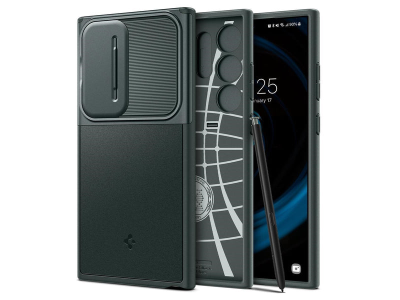 Spigen Optik Armor - abyss green - Samsung Galaxy S24 Ultra