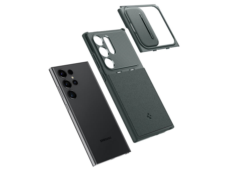 Spigen Optik Armor - abyss green - Samsung Galaxy S24 Ultra