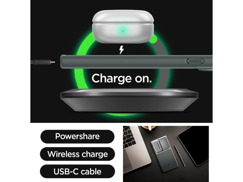 Spigen Optik Armor - abyss green - Samsung Galaxy S24 Ultra