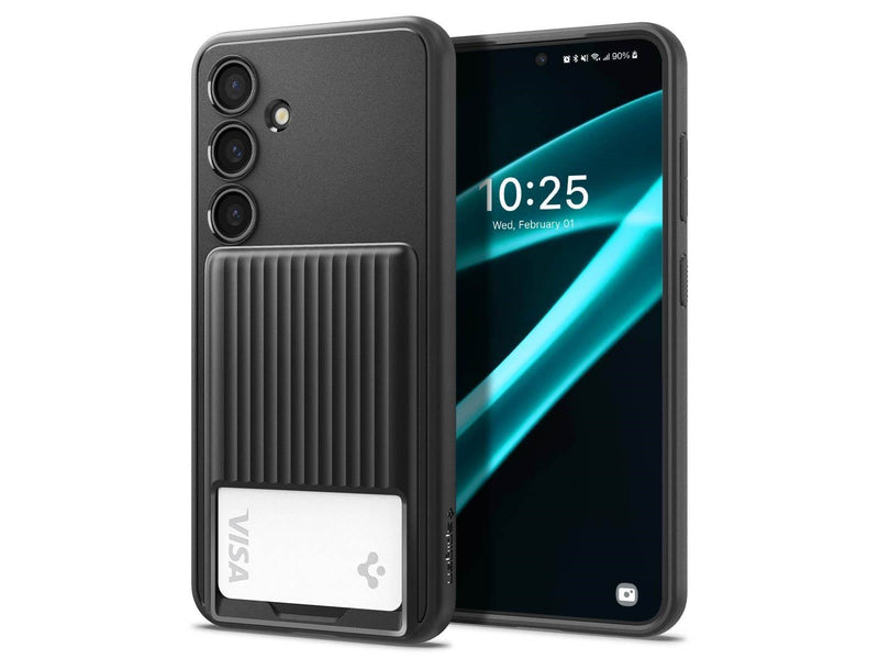 Spigen Liquid Slot - matte black - Samsung Galaxy S24+