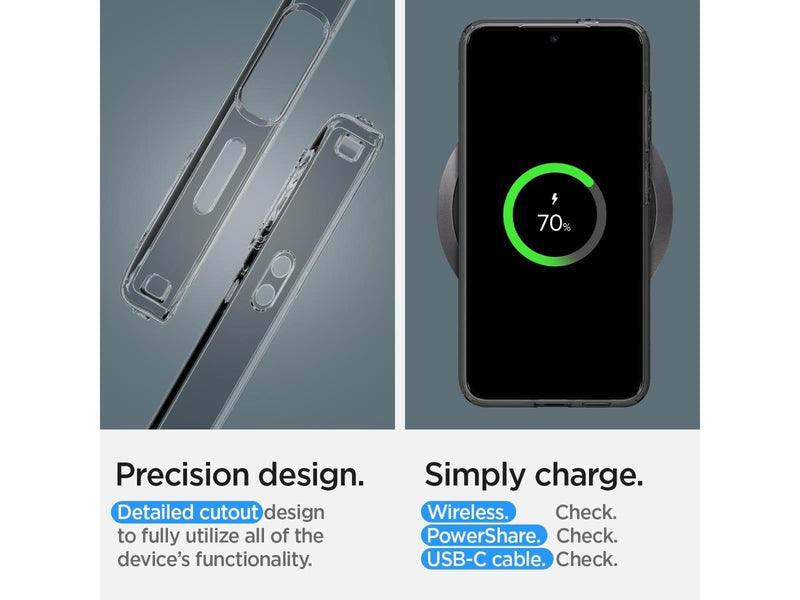 Spigen Liquid Crystal - space crystal - Samsung Galaxy S24