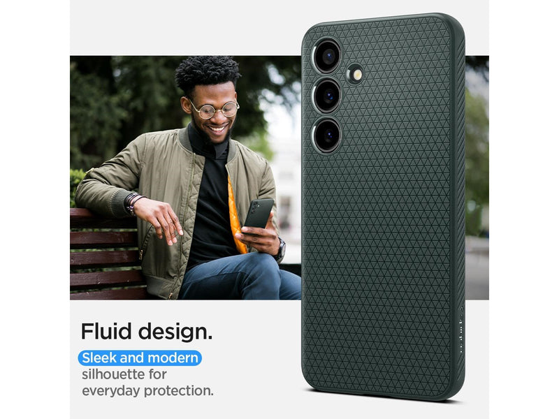 Spigen Liquid Air - abyss green - Samsung Galaxy S24+