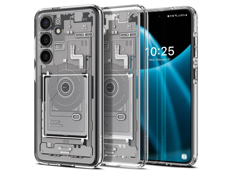 Spigen Ultra Hybrid - zero one white - Samsung Galaxy S24