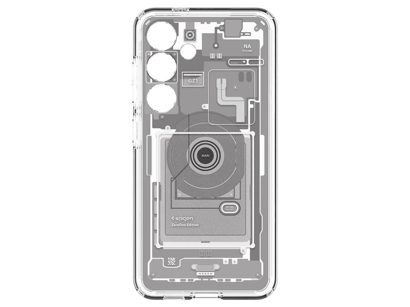 Spigen Ultra Hybrid - zero one white - Samsung Galaxy S24