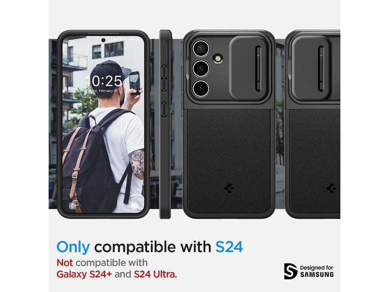 Spigen Optik Armor - black - Samsung Galaxy S24