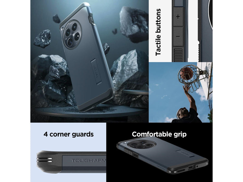 Spigen Tough Armor - metal slate - OnePlus 12