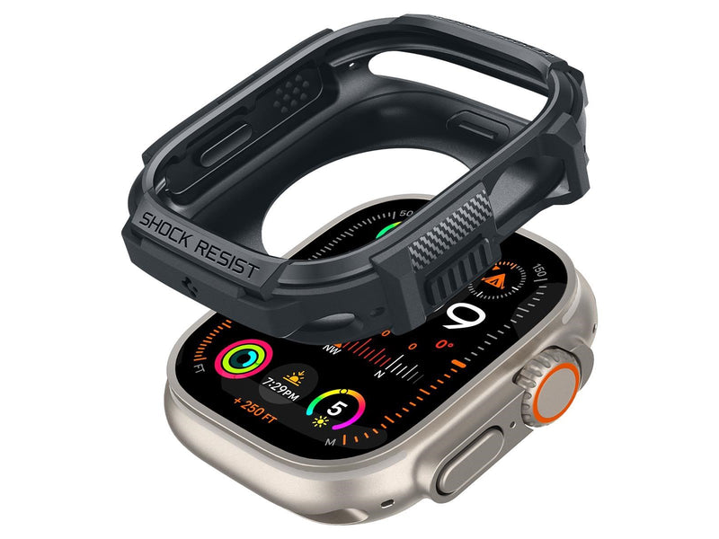 Spigen Rugged Armor - dark gray - Apple Watch Ultra 2/1 49mm
