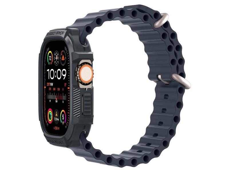 Spigen Rugged Armor - dark gray - Apple Watch Ultra 2/1 49mm