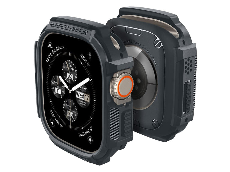 Spigen Rugged Armor - dark gray - Apple Watch Ultra 2/1 49mm