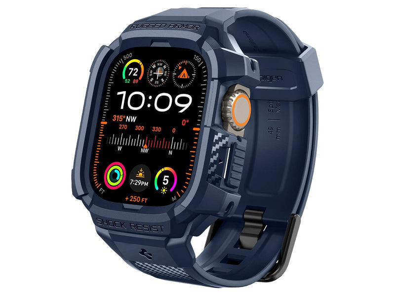 Spigen Rugged Armor Pro - navy blue - Apple Watch Ultra 2/1 49mm
