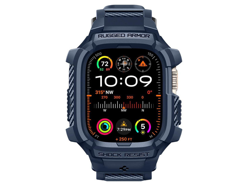 Spigen Rugged Armor Pro - navy blue - Apple Watch Ultra 2/1 49mm