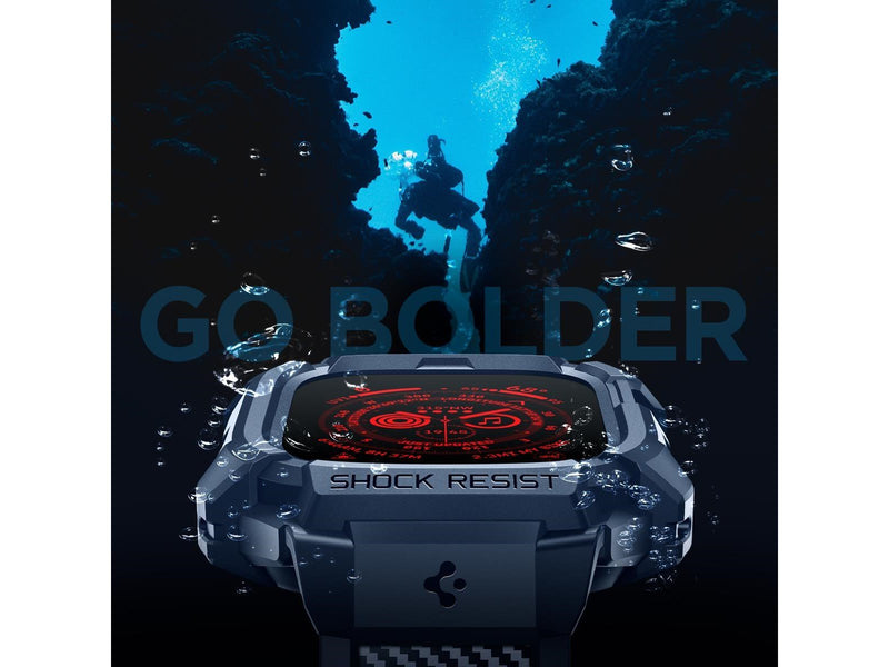 Spigen Rugged Armor Pro - navy blue - Apple Watch Ultra 2/1 49mm