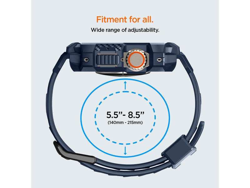 Spigen Rugged Armor Pro - navy blue - Apple Watch Ultra 2/1 49mm