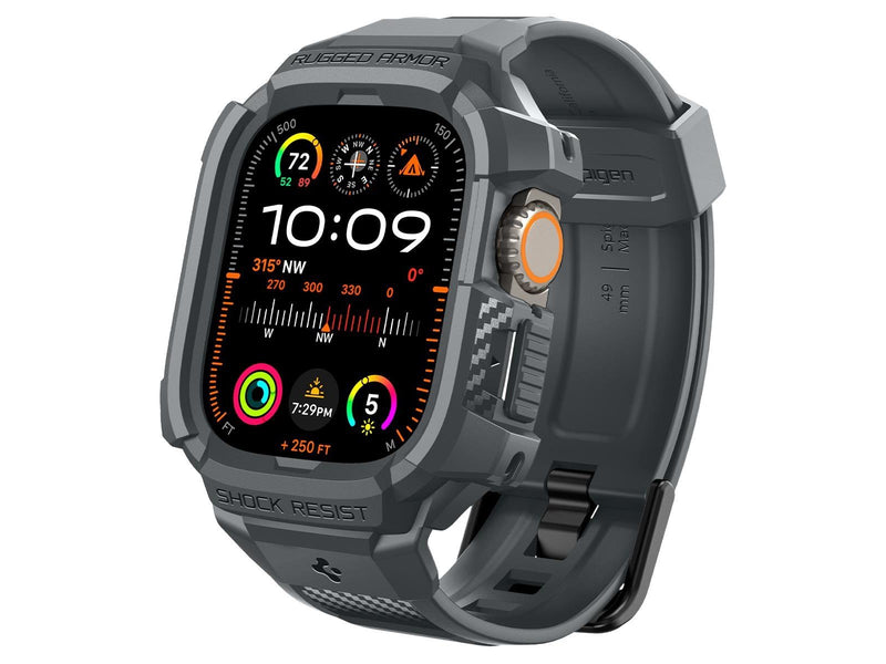 Spigen Rugged Armor Pro - dark gray - Apple Watch Ultra 2/1 49mm