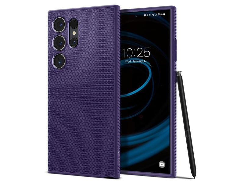Spigen Liquid Air - deep purple - Samsung Galaxy S24 Ultra