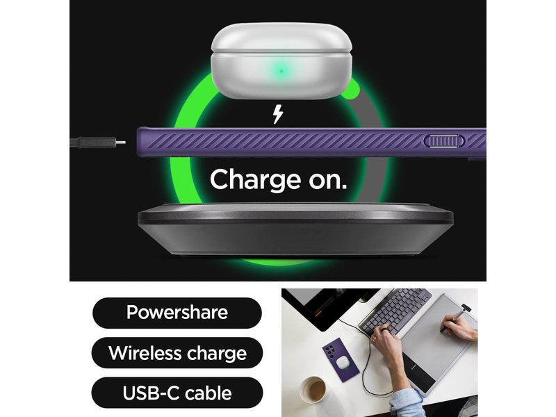 Spigen Liquid Air - deep purple - Samsung Galaxy S24 Ultra