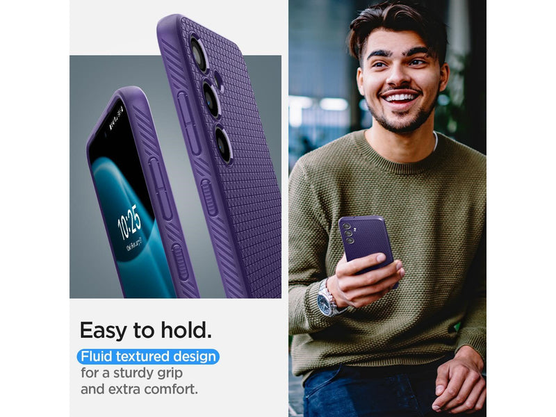 Spigen Liquid Air - deep purple - Samsung Galaxy S24