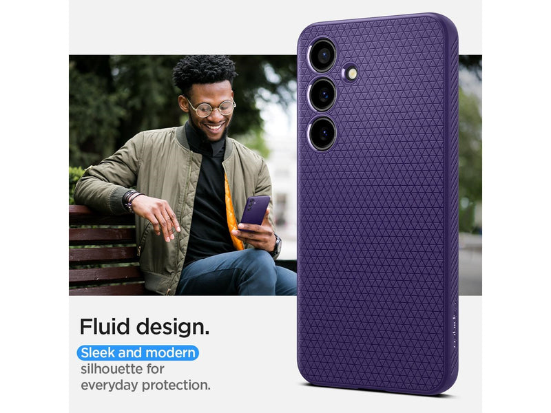 Spigen Liquid Air - deep purple - Samsung Galaxy S24