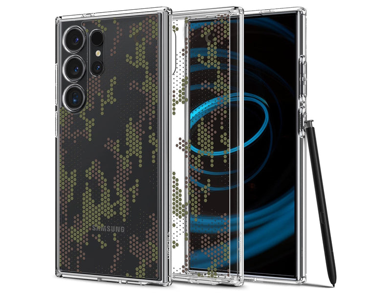 Spigen Ultra Hybrid - digital camo - Samsung Galaxy S24 Ultra