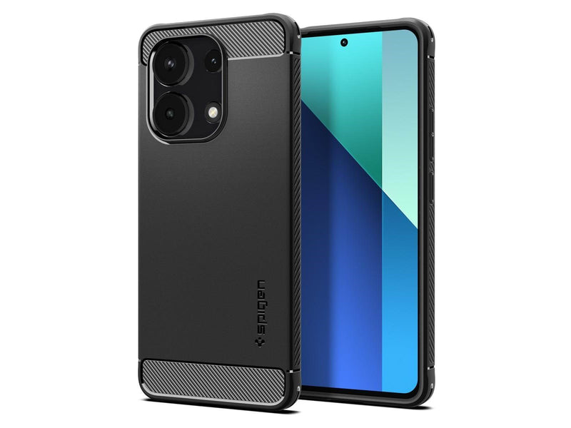 Spigen Rugged Armor - matte black - Xiaomi Redmi Note 13