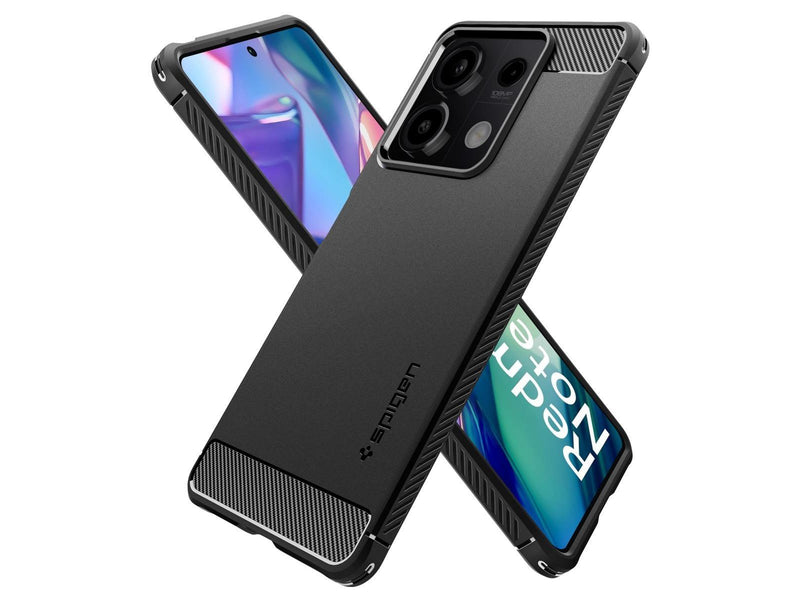 Spigen Rugged Armor - matte black - Xiaomi Redmi Note 13 5G