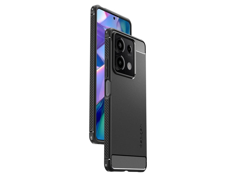 Spigen Rugged Armor - matte black - Xiaomi Redmi Note 13 5G
