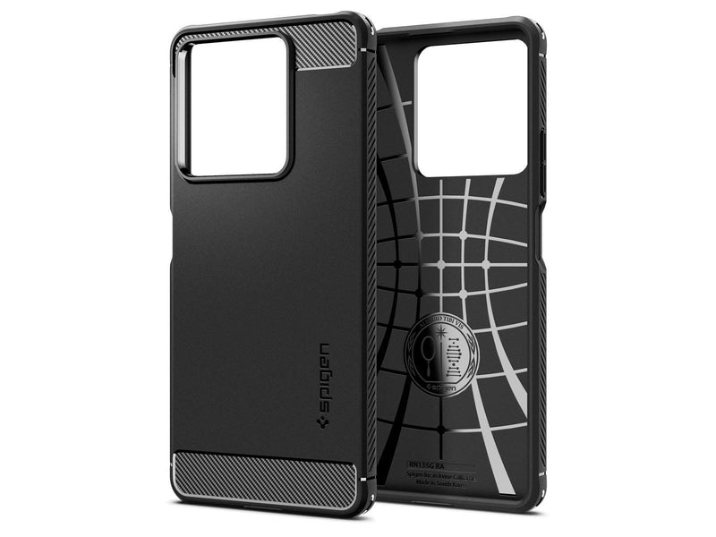 Spigen Rugged Armor - matte black - Xiaomi Redmi Note 13 5G
