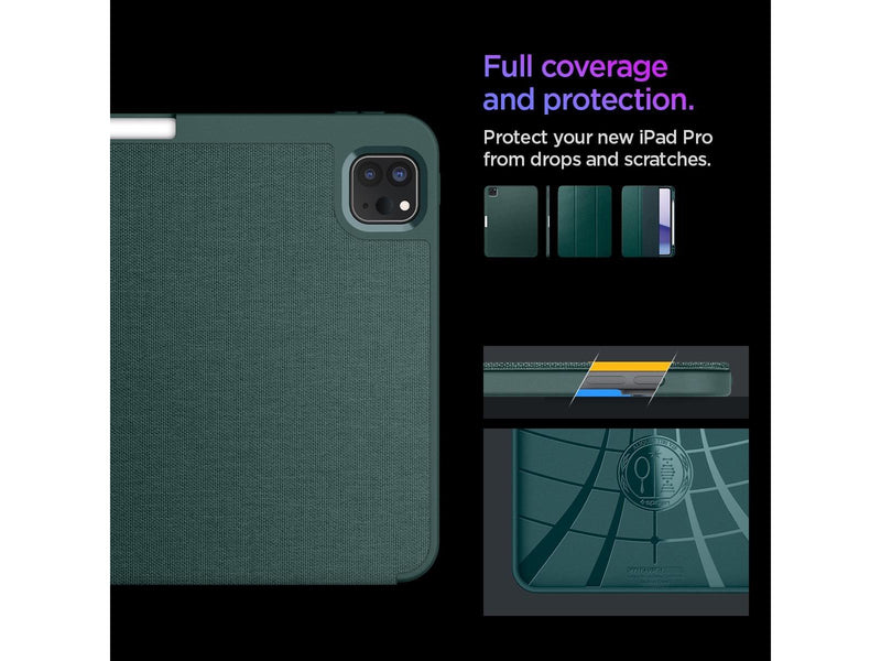 Spigen Urban Fit - midnight green - iPad Pro 11" 2024