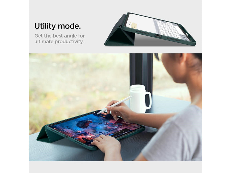 Spigen Urban Fit - midnight green - iPad Pro 11" 2024