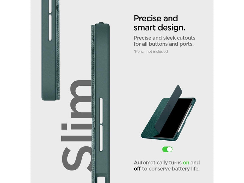 Spigen Urban Fit - midnight green - iPad Pro 11" 2024