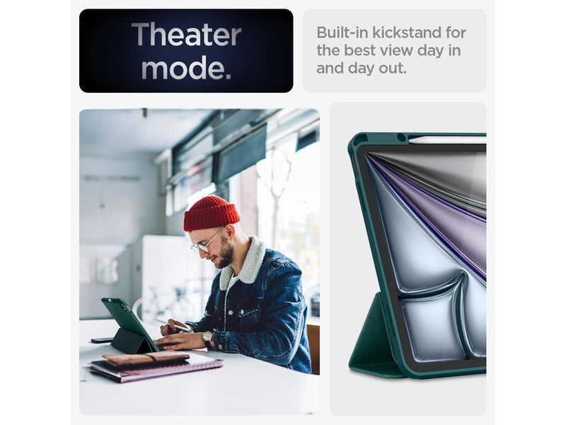 Spigen Urban Fit - midnight green - iPad Pro 13" 2024