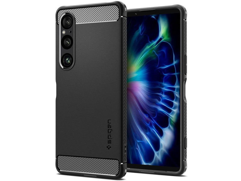 Spigen Rugged Armor - matte black - Sony Xperia 1 VI