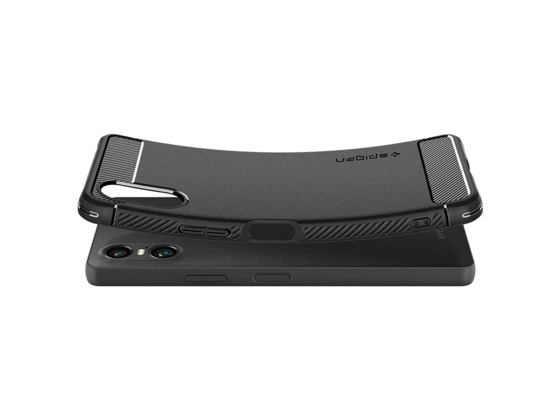 Spigen Rugged Armor - matte black - Sony Xperia 10 VI