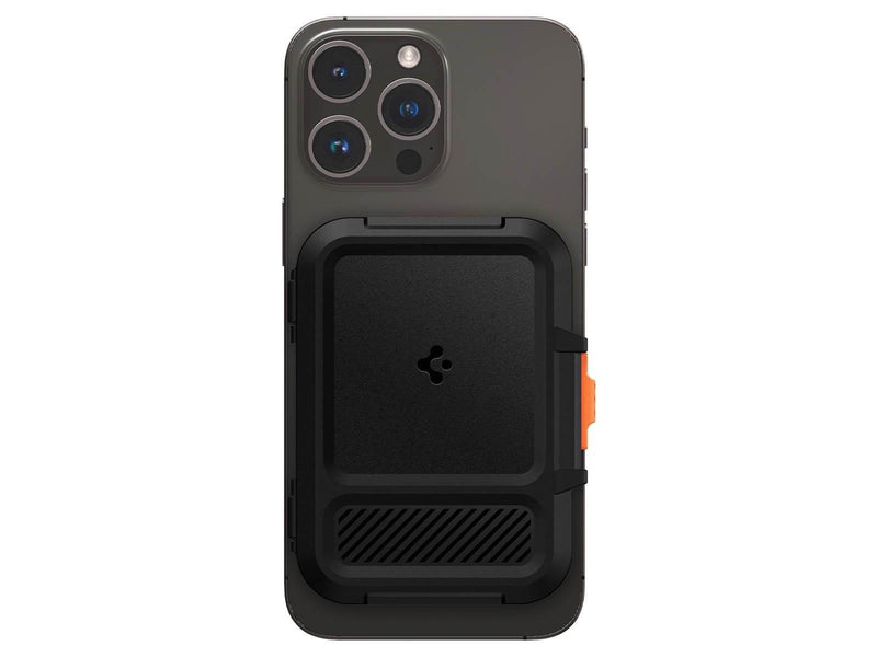 Spigen iPhone Lock Fit Wallet with MagSafe - black