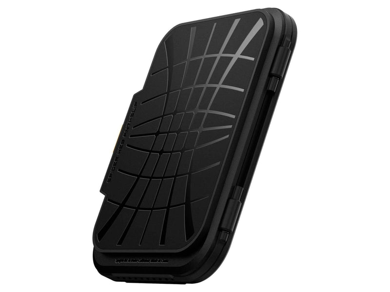 Spigen iPhone Lock Fit Wallet with MagSafe - black