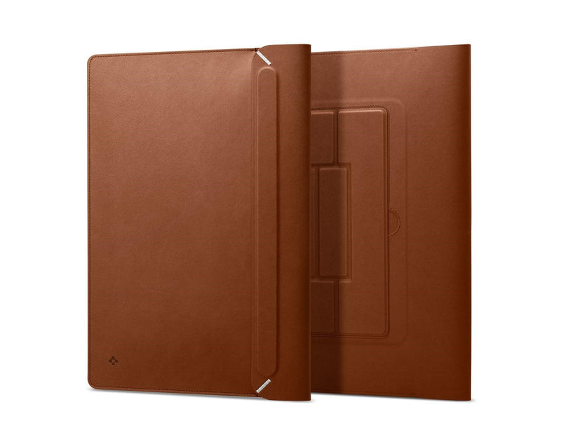 Spigen Valentinus S Laptop Sleeve - classic brown - 16"
