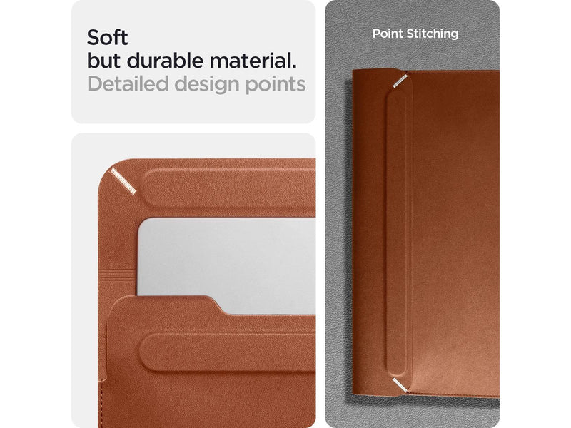 Spigen Valentinus S Laptop Sleeve - classic brown - 16"
