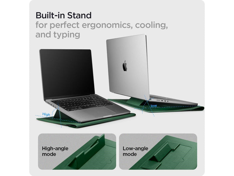 Spigen Valentinus S Laptop Sleeve - jeju green - 16"
