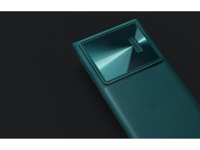 Nillkin CamShield Leather S case for Samsung Galaxy S23 Ultra (Exuberant Green)